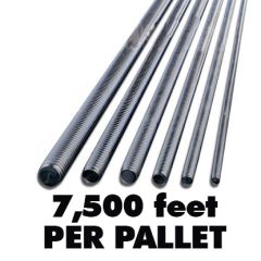 Thread Rod Galv 3/8 x 6' (Sold by pallet 7500 ft @.25/ft)