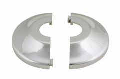 Escutcheon Replacement 1PC Plastic CP Split 5/8" X 1/2" IPS