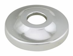 Escutcheon Plastic 1PC CP 1/2"