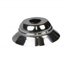 Escutcheon 2PC 403 Aluminum 3-1/4"Coverage 1"-1-3/8"Adj 1/2"