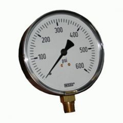 Gauge Dry Filled 4" 600# Water Gauge Kit Plastic Case