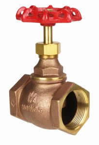 Globe Valve 1-1/2" NPT thread 200# w/Rubber Seat