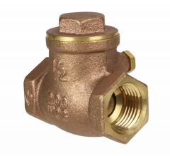 Check Valve 1/2" NPT thread w/Rubber Seat