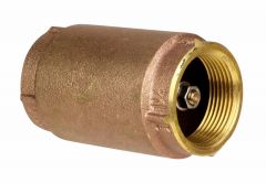 Inline Check Valve 1-1/4" NPT thread 200PSI