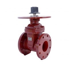 NRS Gate Valve D.I. Body-Flanged 6" UL/FM (9)