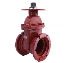 NRS Gate Valve D.I. Body MJ 12" 300PSI UL/FM