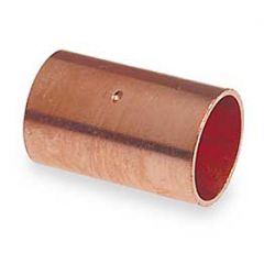 Copper Fitting 1/2" CxC Coupling (=Nibco 600-DS)