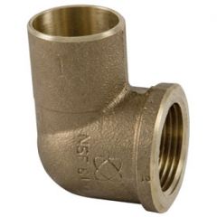 Copper Fitting 3/4" CxFIP 90° Cast Br Elbow (=Nibco 707-3)