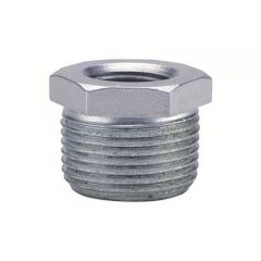 Pipe Fitting Malleable Galvanized Iron Bushing 2" x 1-1/2"