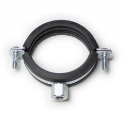 Split Ring Rubber Lined Hanger 2"Cast Iron,2 Screw