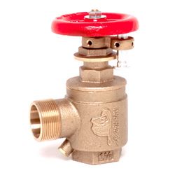 Fire Hose Angle Valve 1-1/2" Pressure Restricting