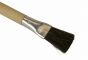 Dope Brush 6"Flat Brisl 1/2RND Wood Hndl 1-1/8BR