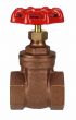 Brass Gate Valve 1-1/4" NPT thread 200#