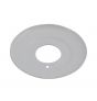 Escutcheon 1PC Alum (WH) 5/8"x3/4" IPS