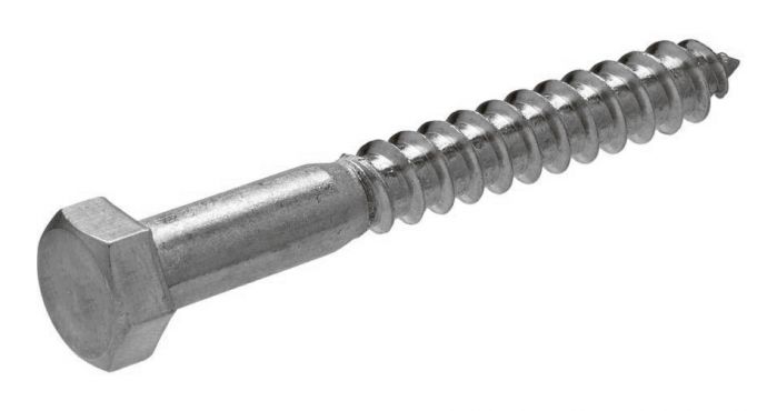 Lag Bolt 3/8 x 2" Zinc