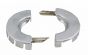 Escutcheon Repl 2PC Recessed W/Split Inner Ring CP 1/2"IPS