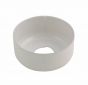 Escutcheon Pendant Cup (f/ 2 PC Short) WH 1/2"