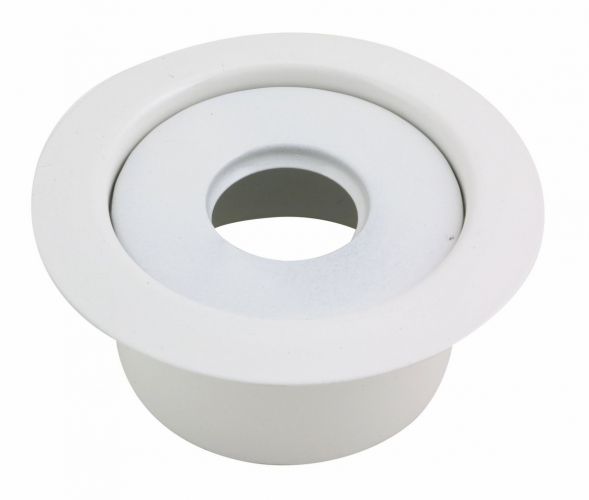 Escutcheon Recessed (Large) WH 3/4" IPS