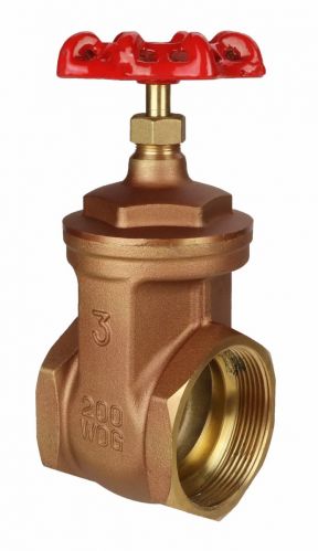 Brass Gate Valve 3" NPT thread 200#