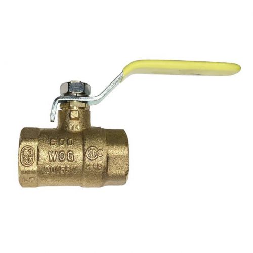 Ball Valve Lead Free 400# 1" NPT thread Standard Port UL