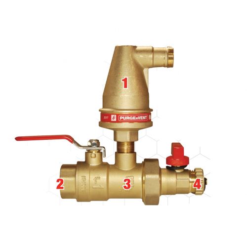 M7900AAV PURGEnVENT Automatic Air Vent Valve 1"