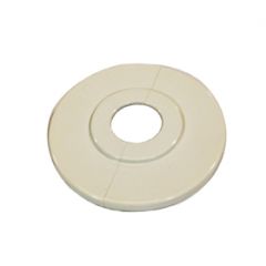 Escutcheon Replacement 1PC Plastic WH Split 1/4