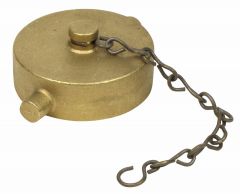 Fire Hose Cap & Chain  2-1/2