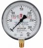 Fire Sprinkler Gauge Personalized 300# AIR/WATER Plastic Back <UL/FM>