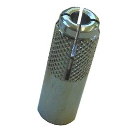 Drop in Anchor 3/8" Knurled(100/500/32#)(1.5"L) Need Setting