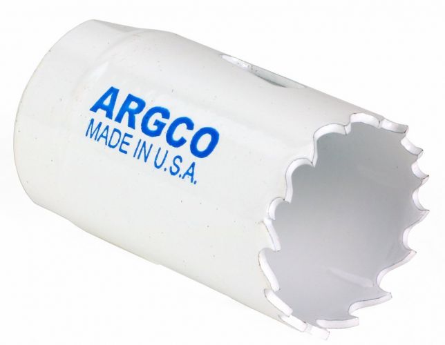 Holesaw ARGCO BI-Metal 1-3/16"(30mm) Made In USA(=LENOX 19L)