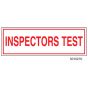 Sign Alum  6x2 Inspectors Test (100/1000/22#)