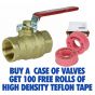 Ball Valve 600# 1/2" NPT thread Full Port UL