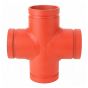 Grooved Straight Cross 1-1/4" Standard Radius (401) CLOSEOUT